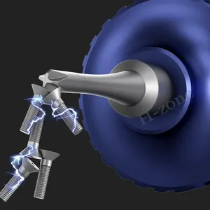 Cơ Khí Màu Xanh Armor 4in1 Độ Cứng Cao Độ Chính Xác Tuốc Nơ Vít Mận Hoa Chéo Cho iPhone Dưới Nội Bộ Tháo Tháo Mặt Dưới Công Cụ - Product Image 4