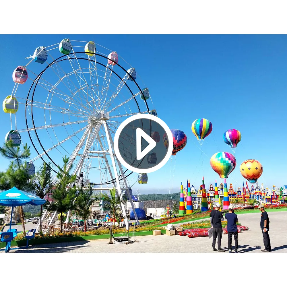 Building My Own Theme Park The Game Amusement Park Rides Manufacturer Outdoor Playland 30M Ferris Wheel