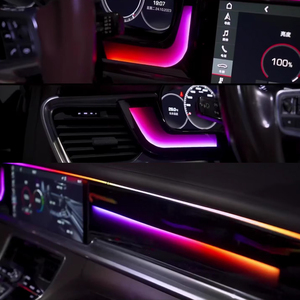 Custom <b>Car</b> Interior Ambient Light Kit for Porsche Panamera 2017-2023 Symphony LED Dashboard Door Atmosphere Lamp Factory - Product Image 5