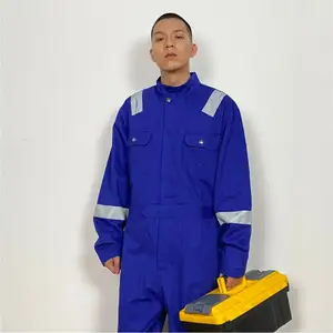 Mono de seguridad a prueba de fuego para minería, protector de soldadura industrial, uniforme de seguridad para el trabajo, monos personalizados