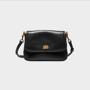 Top Grain Cowhide Gender Neutral Genuine Leather Bags Retro Women'S Bags Computer Bags <b>Backpacks</b> - Product Image 2