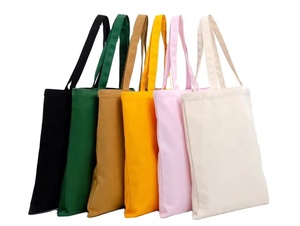 Bolsas de Compras Reutilizables Baratas con Logotipo Personalizado al por Mayor, Bolsa de Lona de Algodón Blanca Lisa con Personalización - Product Image 4