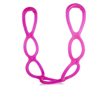Julyfit Fascia Elastica di Resistenza in TPE all'Ingrosso, 7 Fori, Alta Elasticità, per Fitness, Pilates, Stretching, Esercizio, Colore e Logo Personalizzabili - Product Image 3