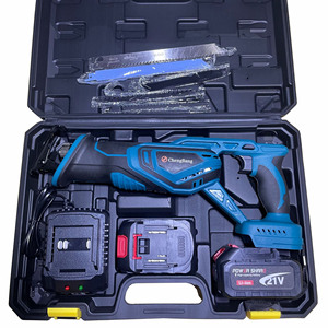 <span class=keywords><strong>Scie</strong></span> alternative électrique portable haute puissance 21V <span class=keywords><strong>Scie</strong></span> <span class=keywords><strong>sabre</strong></span> sans fil de qualité pour bricolage Scies à bois Machine à découper les métaux Batterie rechargeable - Product Image 1