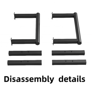 室内用滑り止め高品質パラレットディップスタンドバー体操用メタルプッシュアップバー筋力トレーニング用 - Product Image 2