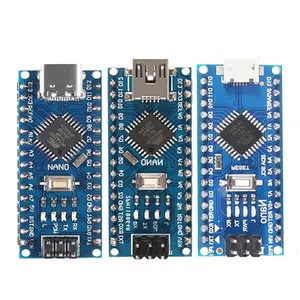 미니 타입 C 마이크로 USB 부트 로더 Arduino 나노 3.0 컨트롤러 Arduino CH340 USB 드라이버 16Mhz 나노 V3.0 Atmega328