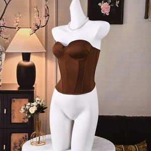 Corsetti da Sposa per Donna all'Ingrosso, Top Senza Maniche, Bustini Modellanti, Reggiseno Sexy Traspirante - Product Image 4