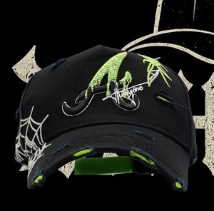 Gorras Originales 2025In <span class=keywords><strong>G5</strong></span> Barbas Beard Hats Doradas con Caja, Bordadas, de Gamuza, Estructuradas de 5 Paneles, Tipo A-Frame, Snapback - Product Image 6