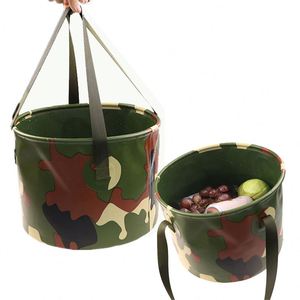 Échantillon Gratuit - Sac Seau de Pêche Pliable et Portable 15L en EVA 500D PVC, Fabrication OEM/ODM Certifiée BSCI - Product Image 3