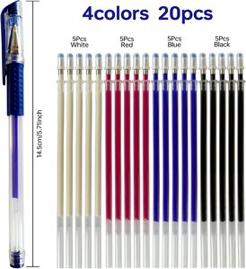 Bolígrafos de Gel con Impresión UV, Tinta Azul, Roja y Negra, No Borrables, para Oficina y Escuela - Product Image 3