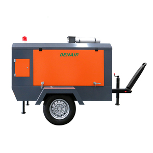 Denair Großer Industrieller Tragbarer Diesel-Luftkompressor, Mobile Maschine für die Sandstrahlindustrie - Product Image 4
