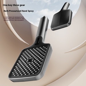 Juego de Ducha Digital Inteligente de Aluminio con Cuatro Funciones Grifos de Alta Estética en Gris Plomo para Hoteles Baño y Ducha - Product Image 6