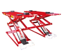 Ciseaux élévateurs ultra-minces 3,5T, élévateur hydraulique pour réparation automobile avec certification CE