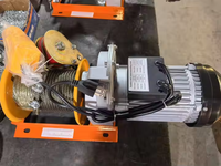 Mini grue à moteur pour usage extérieur, rotation à 360 degrés, capacité de 300 kg, 500 kg, 1000 kg