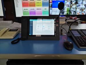 10.<span class=keywords><strong>2</strong></span> חדר פקודה "מגע וידאו paging קונסולת XC-9031NV שידור חירום, לפתוח פנים עבור מפעל/עיר חכמה/עיר/ייצור/רחוב/פארק - Product Image 5