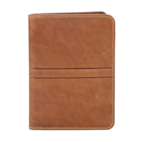 Porte-passeport en cuir de qualité supérieure pour cadeaux d'entreprise et accessoires de voyage, disponible en gros