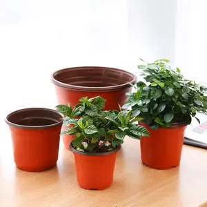 Vaso de mudas para plantas, potes de semente de plástico barato para flores, durável, pp, 3.5 polegadas, 9cm
