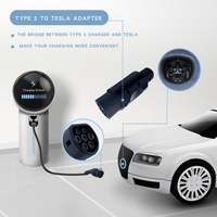 Adaptateur de type 2 à Tesla EV Prise de charge de voiture électrique Prise IEC 62196 pour modèle S X 3 État neuf et d'occasion