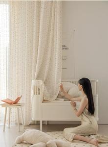 Estate Anne Vintage cotone e lino fagiolo arcobaleno tenda per <span class=keywords><strong>bambini</strong></span> camera da letto soggiorno tenda dello schermo della finestra - Product Image 6