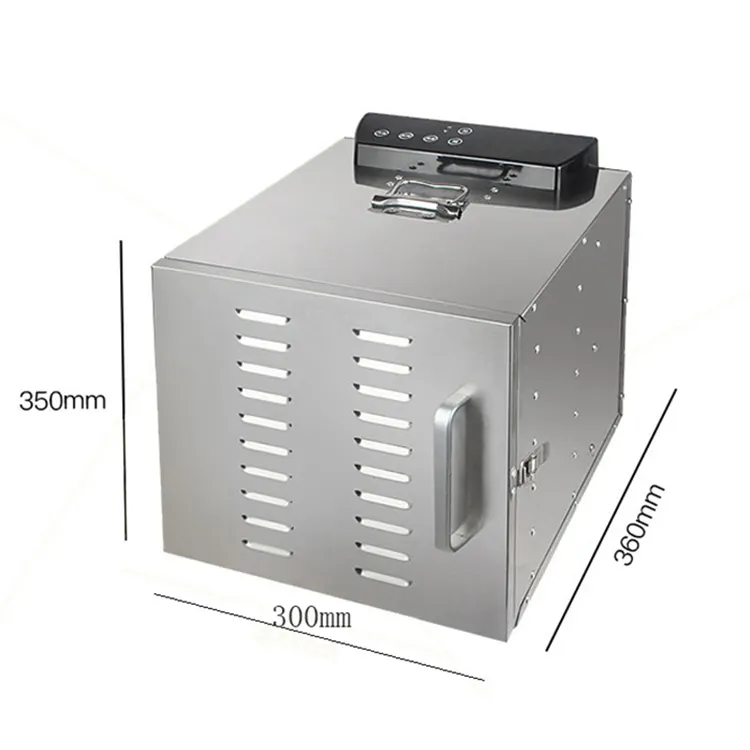 Stainless Steel Household Food Dehydrator / Fruit Drying Machine / Dehydrator Food Dryer