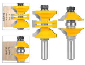 <span class=keywords><strong>CNC</strong></span> 0.5 inç ray ve çerçeve yönlendirici <span class=keywords><strong>Bit</strong></span> Set kapı kesici serisi için ahşap freze 2 yuvarlak üzerinde <span class=keywords><strong>Bit</strong></span> için kabine ve Panel yapma - Product Image 3