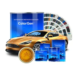 Colorgen Auto Revestimento 2k metálico carro vermelho pintura acrílica pintura spray para carro