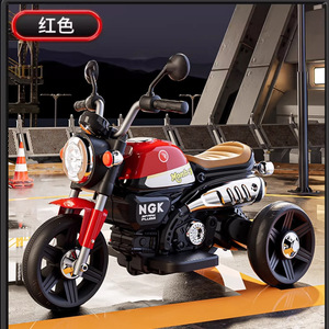 Tricycle électrique pour enfants, double transmission, rechargeable, voiture jouet avec siège pour enfants de 1 à 3 ans - Product Image 3