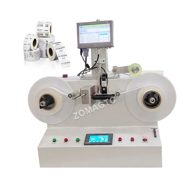 Fully Automatic Mini Laser Printing Machine Bar Code Sticker Label Printing Machine Roll to Roll Label Printers
