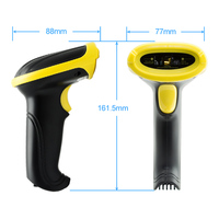 Lector de Códigos de Barras Inalámbrico Xincode Factory 2.4G, Escáner de Códigos de Barras Láser 1D, Pistola de Escaneo USB para Inventario, para Terminal POS X-620E