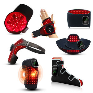 Sabuk terapi lampu merah nirkabel 660nm, terapi kepala lutut seluruh tubuh, tanpa kabel getaran, sabuk terapi cahaya merah, bantalan pembungkus pinggang - Product Image 6