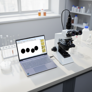 Penganalisis Ukuran Partikel Gambar Statis Cerdas Winner 99E Peralatan Laboratorium Kimia Murah untuk Ukuran Partikel Pupuk - Product Image 1