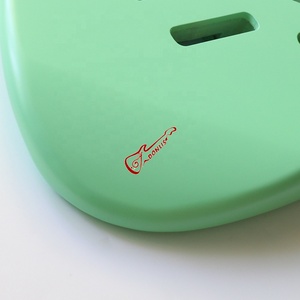 Donlis Alder Gỗ 45Mm Lướt Màu Xanh Lá Cây Nitro Bán Satin Hoàn Thành <span class=keywords><strong>St</strong></span> Guitar Cơ Thể Cho SSS DIY Điện Guitar Xây Dựng Các Bộ Phận - Product Image 4