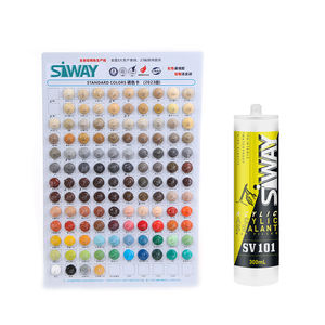 Scellant acrylique latex transparent <span class=keywords><strong>SIWAY</strong></span> à séchage rapide, ignifuge, anti-moisissure, imperméable, peignable, pour fissures, Zhejiang - Product Image 1