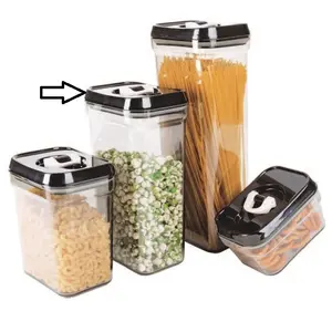 密闭塑料食品储存罐，不含BPA的储存容器罐
