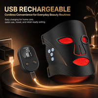 Masque LED Magique Power pour Soin du Visage, Thérapie par Lumière Rouge et NIR, Équipement de Beauté pour le Soin de la Peau du Visage