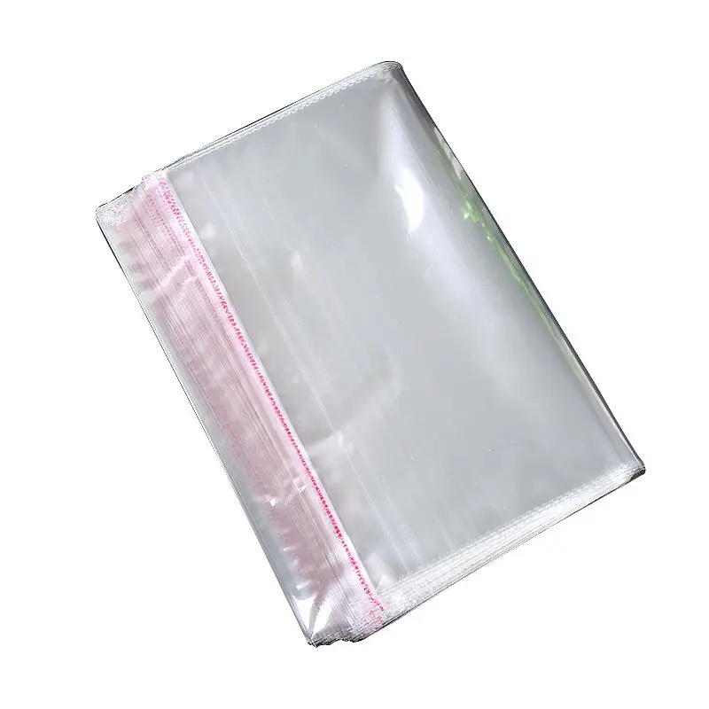 Großhandel Hot Sale Clear Self Seal Adhesive Cellophane Langlebige wasserdichte wieder versch ließbare Kunststoff Opp Tasche