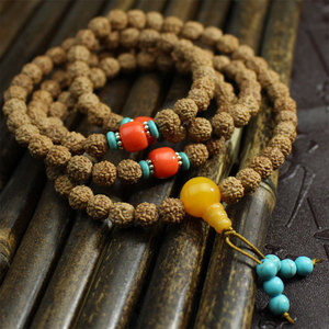 Bracelets tendance en gros avec perles géométriques en graines de Bodhi orthodoxes et pendentifs en jade texturé pour les occasions d'anniversaire - Product Image 6