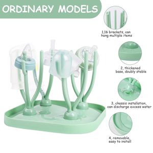 Support de séchage manuel pour biberons, tasses, tétines et petites pièces pour bébés - Product Image 4