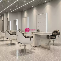 Yicheng Beauté En Gros Salon De Coiffure Miroir Table Populaire Perming Et La Teinture Miroir Table avec Haute Qualité