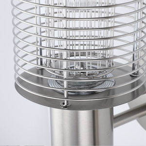 Mosquito Killer <b>Lamp</b> Led <b>Solar</b> <b>Powered</b> Outdoor Lawn Mosquito Trap Gt3521 Stainless Steel Color Black 23x23x37 Non Toxic - Product Image 2
