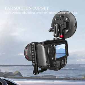 Topseller: Aluminiumlegierung Vakuum-Saugnapf mit Handpumpe für Mini-Video-Kameras – Kamera-Zubehör und Auto-Saugnapfhalterung - Product Image 2