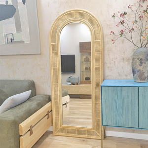 Vẻ đẹp tự nhiên mây sàn gương lớn đầy đủ chiều dài gương trong phong cách sang trọng cổ điển - Product Image 4