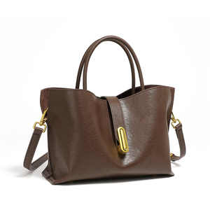 Marca Privada Bolso de Cuero Brillante Mujer Logo Personalizado Fabricante Bolso Mensajero Lujo Alta Gama Fábrica - Product Image 1