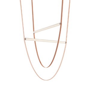 <span class=keywords><strong>Arancione</strong></span> In Pelle Moderno <span class=keywords><strong>Lampadario</strong></span> - Product Image 4