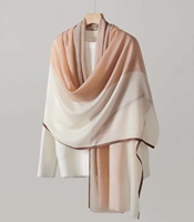 Écharpe-châle de luxe en cachemire, style cadeau, pour l'hiver, les trajets quotidiens et les voyages, vente en gros pour boutiques et fourniture en marque blanche