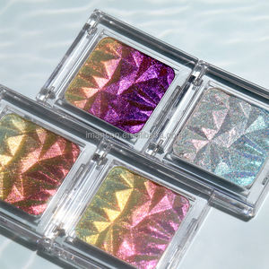 Logo personnalisé en gros haute Pigment arc-en-ciel visage maquillage des yeux mousseux caméléon fard à paupières paillettes ombre à paupières - Product Image 3