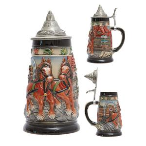 Mug <span class=keywords><strong>de</strong></span> <span class=keywords><strong>bière</strong></span> en acier inoxydable avec couvercle petper, 0.75 litres, animaux <span class=keywords><strong>de</strong></span> compagnie, camping-car, infusion à boire, Tankard - Product Image 5