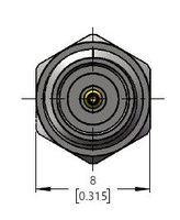 ZCOM Résistance de terminaison coaxiale RF de 1W, 1,85 mm, femelle, DC à 67 GHz, 50 Ohms, pour test de micro-ondes