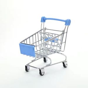 Chariot de courses miniature pour enfants, jouet de simulation de supermarché, pour maison de poupée, compatible Shopify Dropshipping - Product Image 6