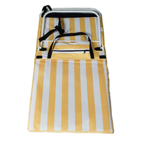 Chaise de plage imperméable de haute qualité, tissu moderne, chaise de plage pliable pour pique-nique en plein air avec dossier